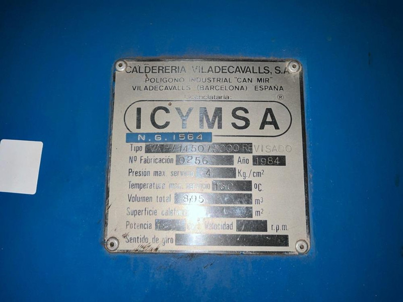 Construction machinery ICYMSA VAP/1450/5000 Revisado: picture 9