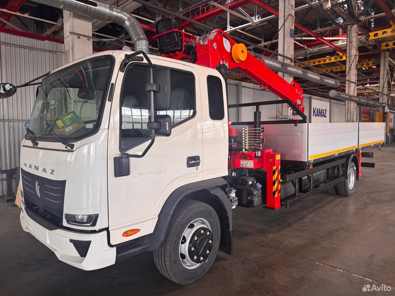 КАМАЗ 4308-6084-69 (G5) - Dropside/ Flatbed truck, Crane truck: picture 1 КАМАЗ 4308-6084-69 (G5) - Dropside/ Flatbed truck, Crane truck: picture 1