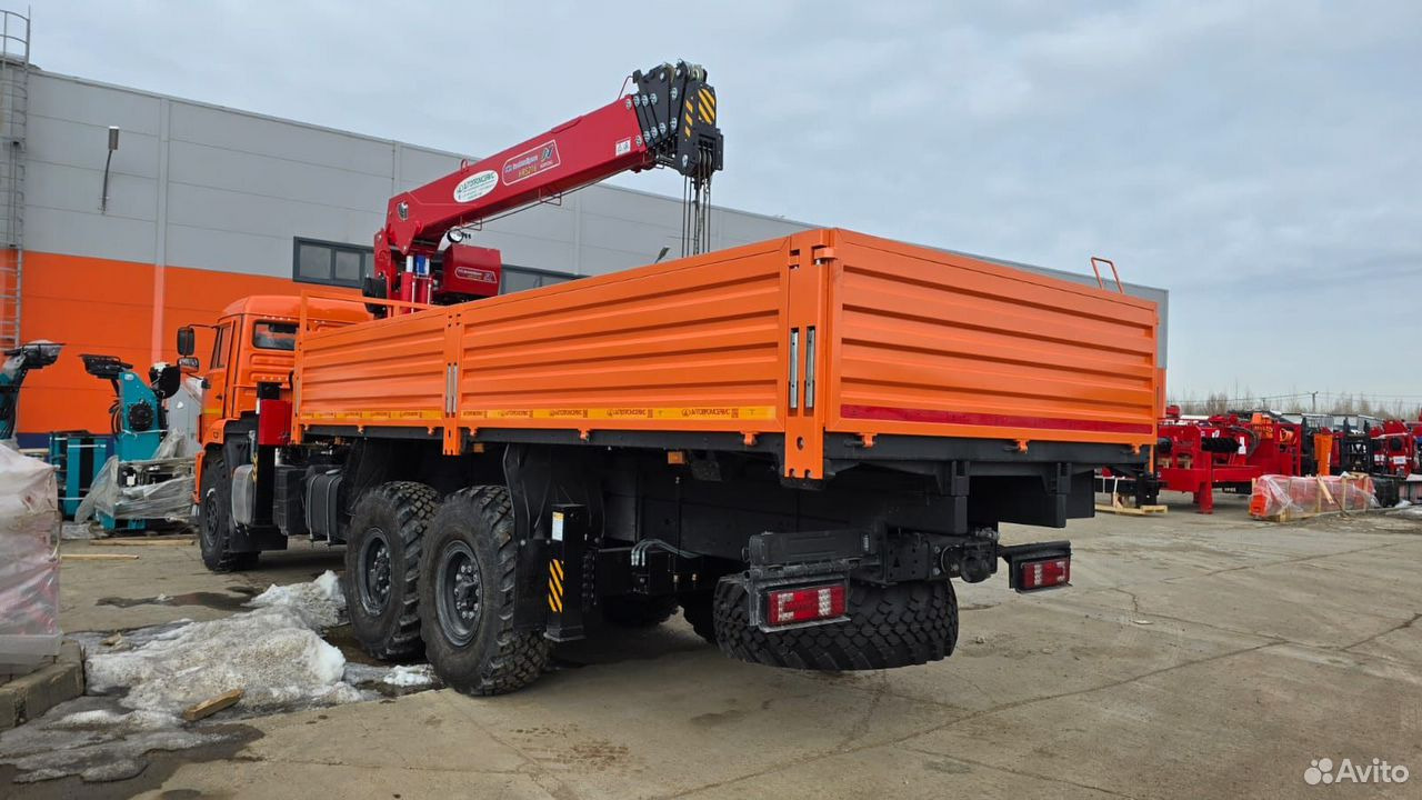 КАМАЗ 43118-50 - Dropside/ Flatbed truck, Crane truck: picture 4 КАМАЗ 43118-50 - Dropside/ Flatbed truck, Crane truck: picture 4