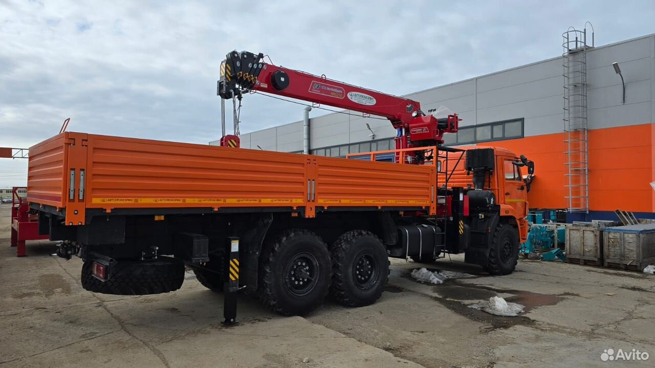 КАМАЗ 43118-50 - Dropside/ Flatbed truck, Crane truck: picture 3 КАМАЗ 43118-50 - Dropside/ Flatbed truck, Crane truck: picture 3