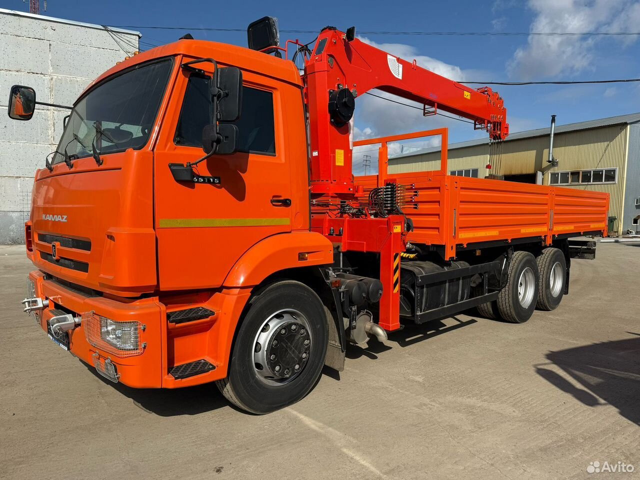 КАМАЗ 65115-23094-48 - Dropside/ Flatbed truck, Crane truck: picture 5 КАМАЗ 65115-23094-48 - Dropside/ Flatbed truck, Crane truck: picture 5