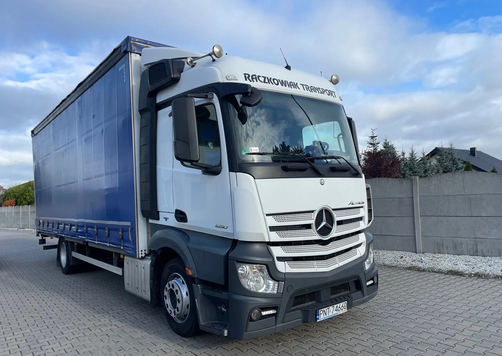 Mercedes-Benz ACTROS 1830 Firanka 20 palet! - Curtainsider truck: picture 1 Mercedes-Benz ACTROS 1830 Firanka 20 palet! - Curtainsider truck: picture 1