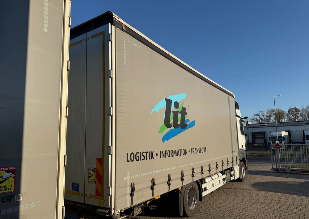 Mercedes-Benz ACTROS 1845 Zestaw przestrzenny przejazdowy120m3 - Curtainsider truck: picture 5 Mercedes-Benz ACTROS 1845 Zestaw przestrzenny przejazdowy120m3 - Curtainsider truck: picture 5
