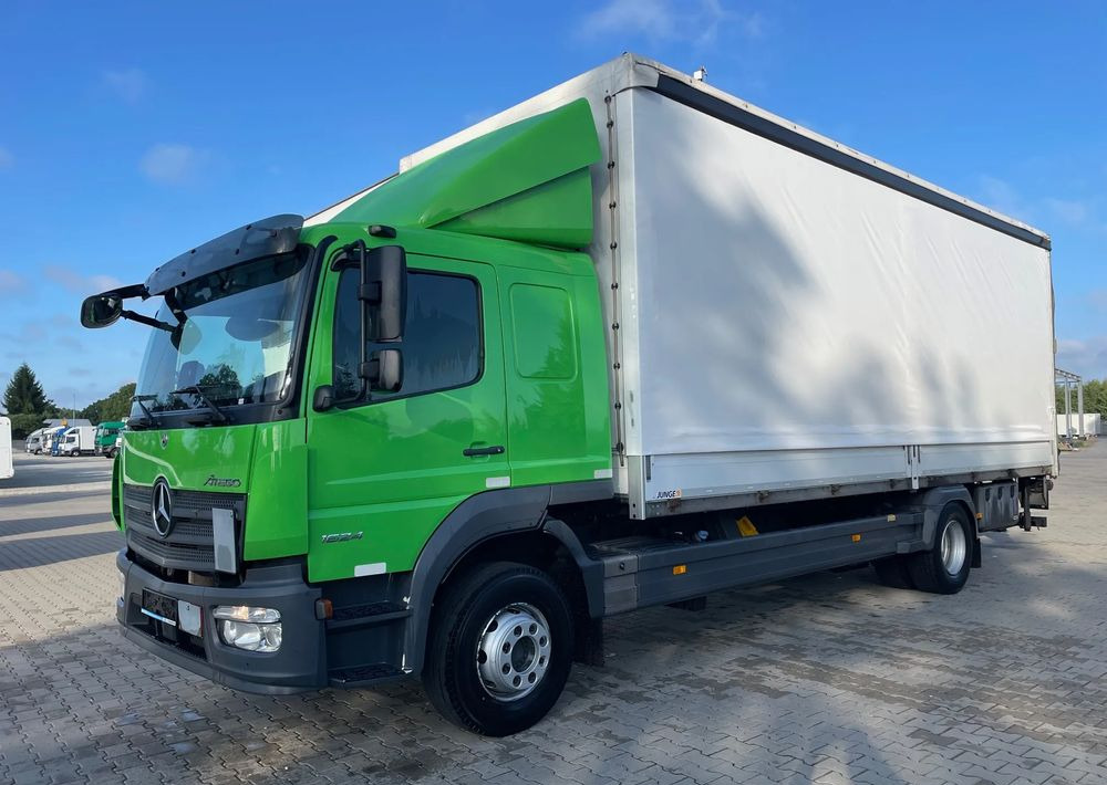 Curtainsider truck Mercedes-Benz ATEGO 1624/ KABINA SYPIALNA!: picture 7