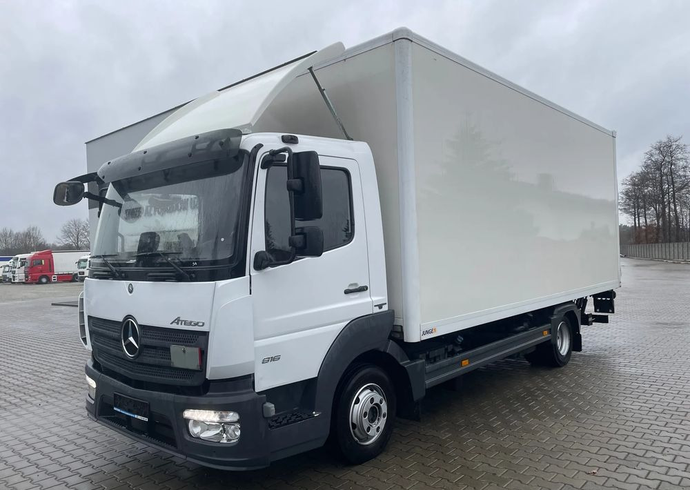 Mercedes-Benz ATEGO 816,ładowność 3 tony! - Box truck: picture 2 Mercedes-Benz ATEGO 816,ładowność 3 tony! - Box truck: picture 2