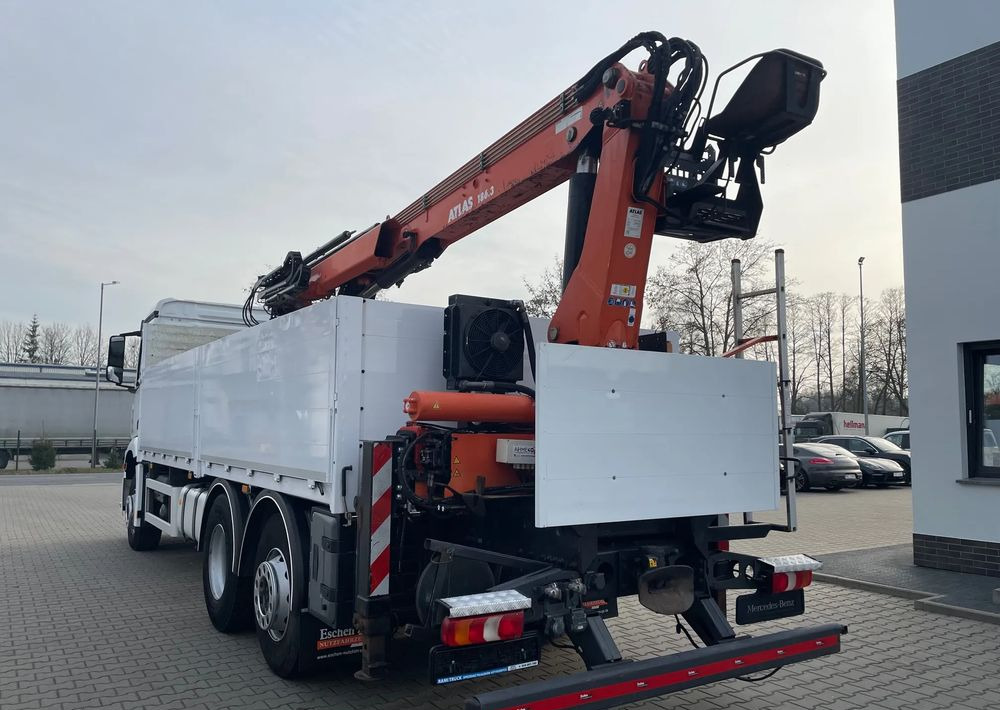 Dropside/ Flatbed truck, Crane truck Mercedes-Benz Arocs 2545, HDS ATLAS 186.3 - PILOT: picture 7 Dropside/ Flatbed truck, Crane truck Mercedes-Benz Arocs 2545, HDS ATLAS 186.3 - PILOT: picture 7