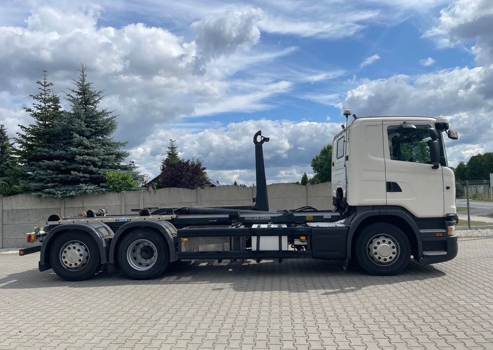 Scania R410 Hakowiec MEILLER RK20 65 - Hook lift truck: picture 4 Scania R410 Hakowiec MEILLER RK20 65 - Hook lift truck: picture 4