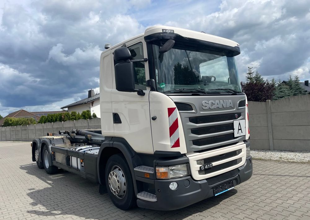 Scania R410 Hakowiec MEILLER RK20 65 - Hook lift truck: picture 2 Scania R410 Hakowiec MEILLER RK20 65 - Hook lift truck: picture 2