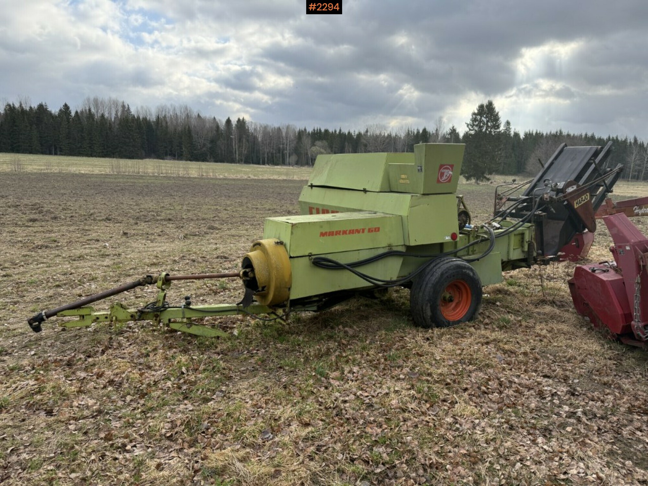 Claas Markant 60 square baler with thrower - Hay and forage equipment: picture 5 Claas Markant 60 square baler with thrower - Hay and forage equipment: picture 5