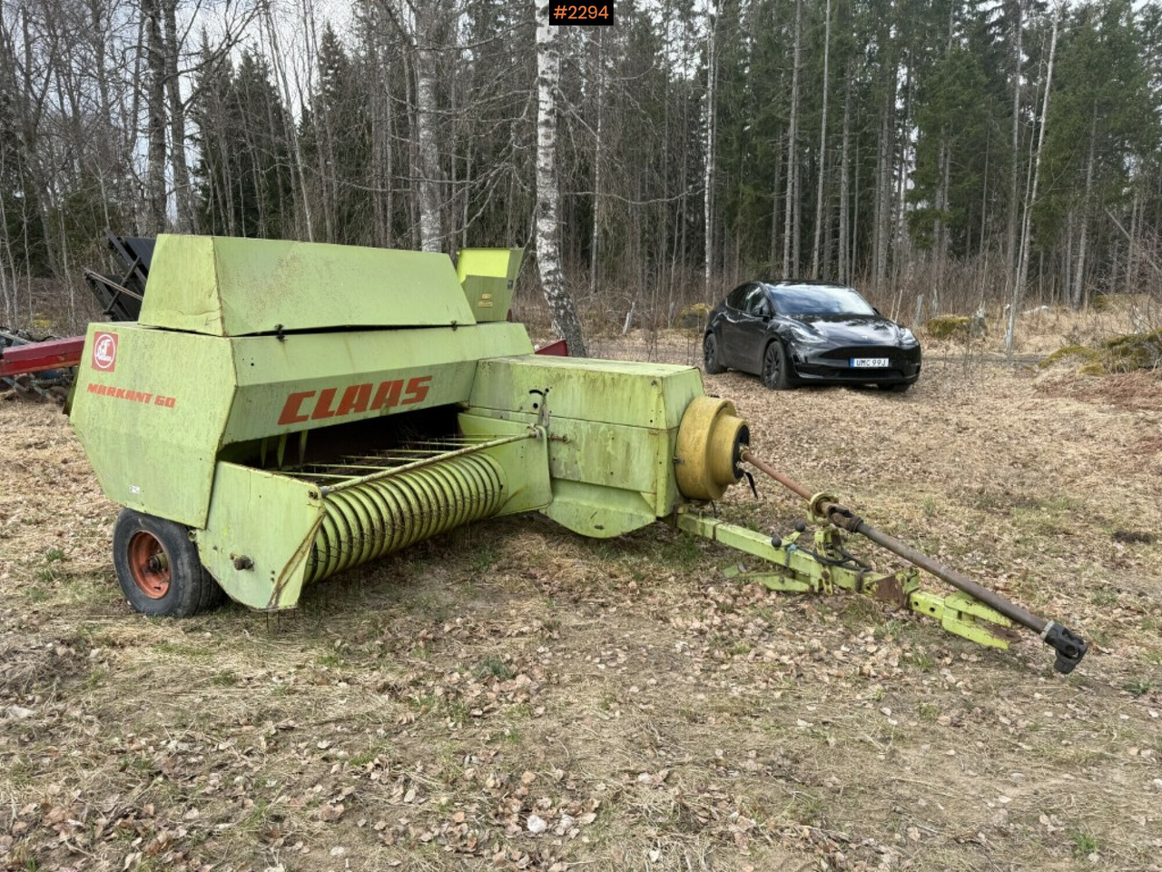 Claas Markant 60 square baler with thrower - Hay and forage equipment: picture 1 Claas Markant 60 square baler with thrower - Hay and forage equipment: picture 1