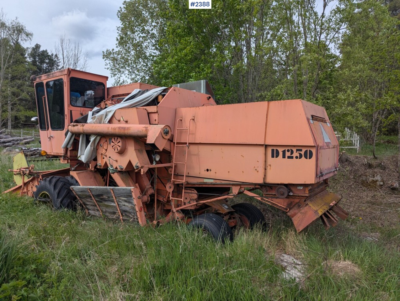 Combine harvester Dronningborg D1250 - Combine harvester: picture 4 Combine harvester Dronningborg D1250 - Combine harvester: picture 4