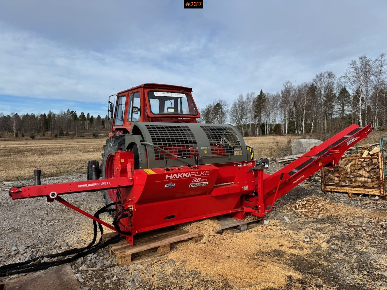 Hakki Pilke 38 Pro PTO firewood processor with table - Forestry equipment: picture 2 Hakki Pilke 38 Pro PTO firewood processor with table - Forestry equipment: picture 2
