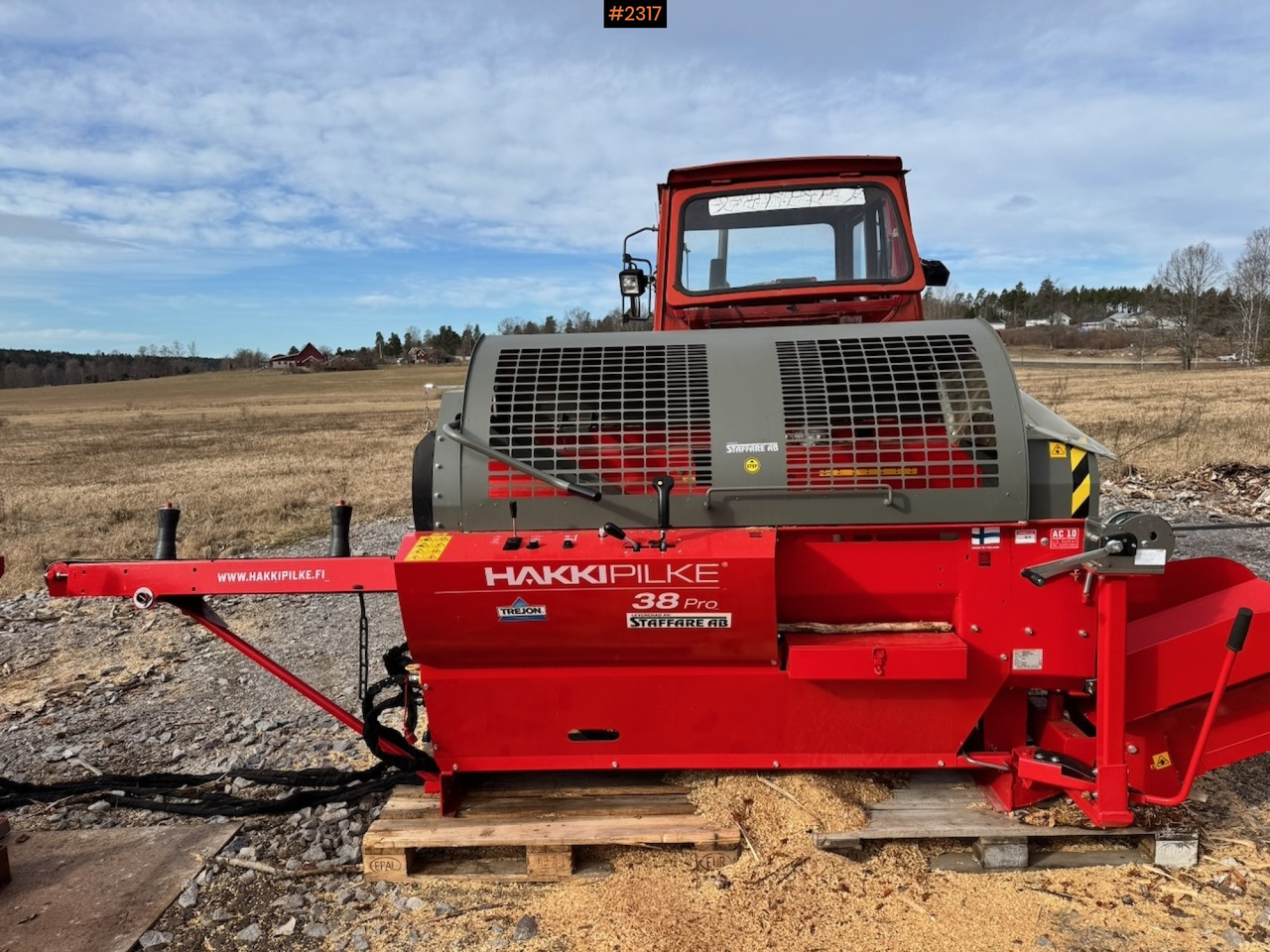 Hakki Pilke 38 Pro PTO firewood processor with table - Forestry equipment: picture 4 Hakki Pilke 38 Pro PTO firewood processor with table - Forestry equipment: picture 4