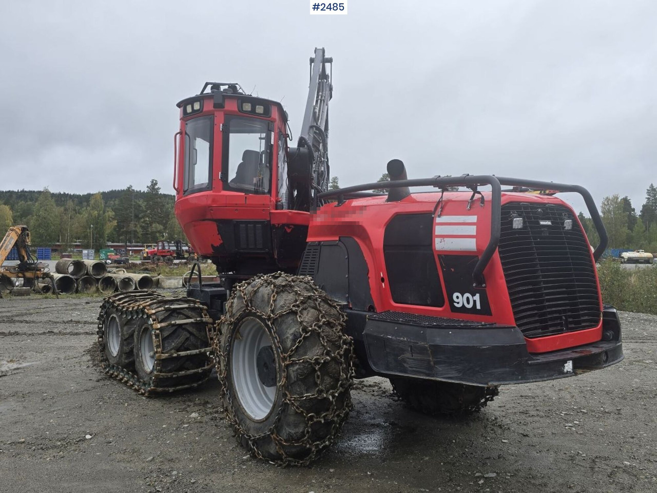 Harvester Komatsu XH901-5 - Forestry harvester: picture 3 Harvester Komatsu XH901-5 - Forestry harvester: picture 3