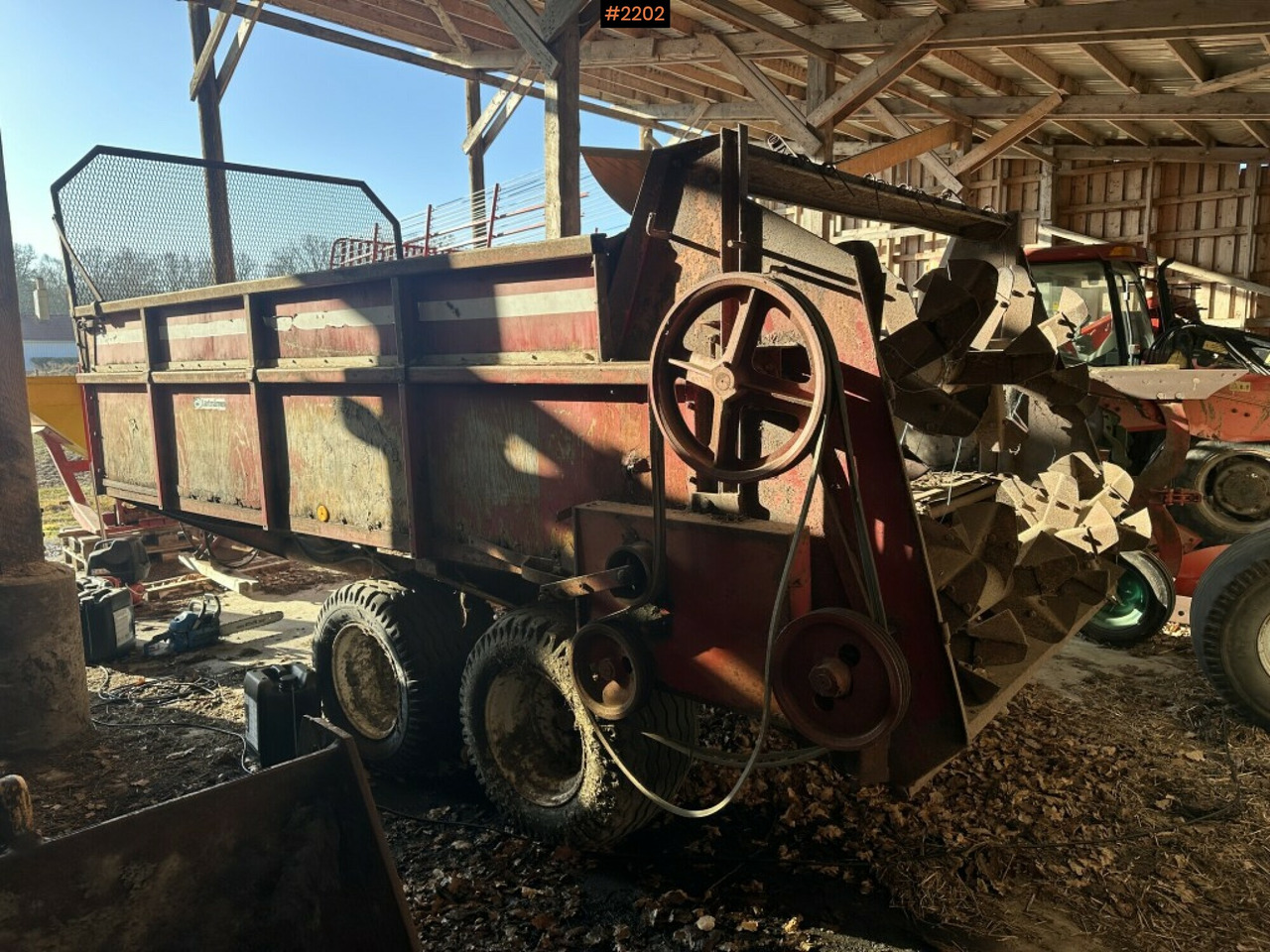 Manure spreader JF ST70 - Manure spreader: picture 4 Manure spreader JF ST70 - Manure spreader: picture 4