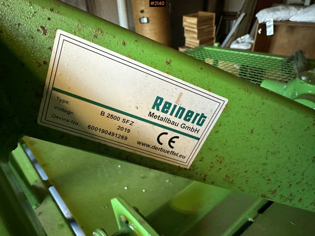 Reinert B2500 SFX Cultivator for wild boar damage - Soil tillage equipment: picture 3 Reinert B2500 SFX Cultivator for wild boar damage - Soil tillage equipment: picture 3