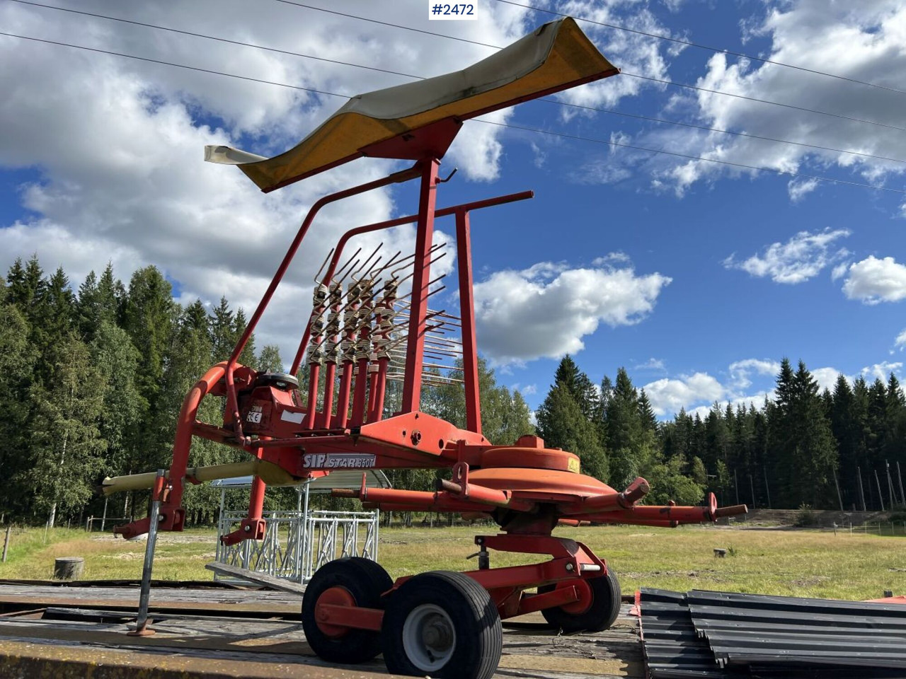 Rotary Rake SIP Star 350T - Hay and forage equipment: picture 4 Rotary Rake SIP Star 350T - Hay and forage equipment: picture 4