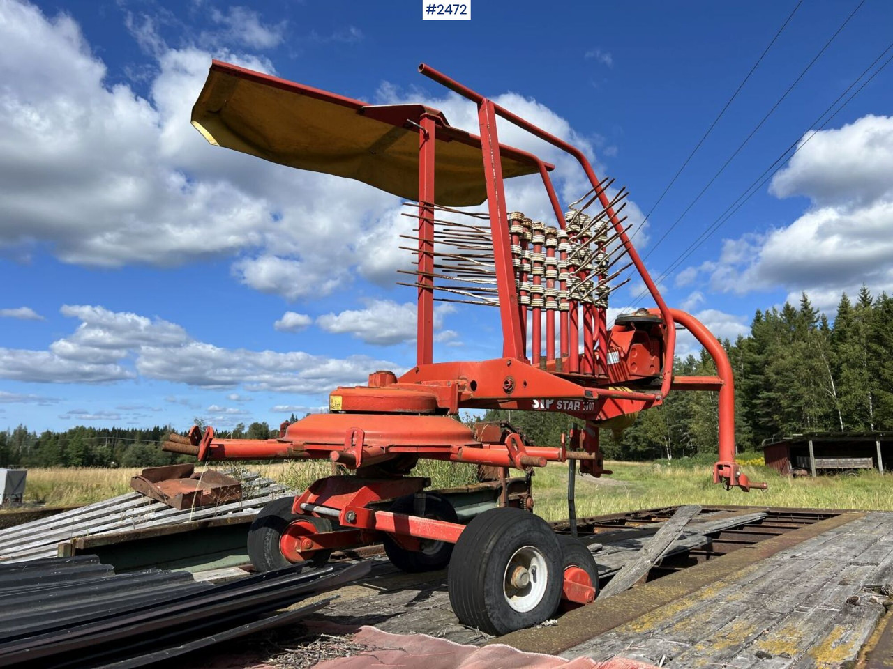 Rotary Rake SIP Star 350T - Hay and forage equipment: picture 1 Rotary Rake SIP Star 350T - Hay and forage equipment: picture 1