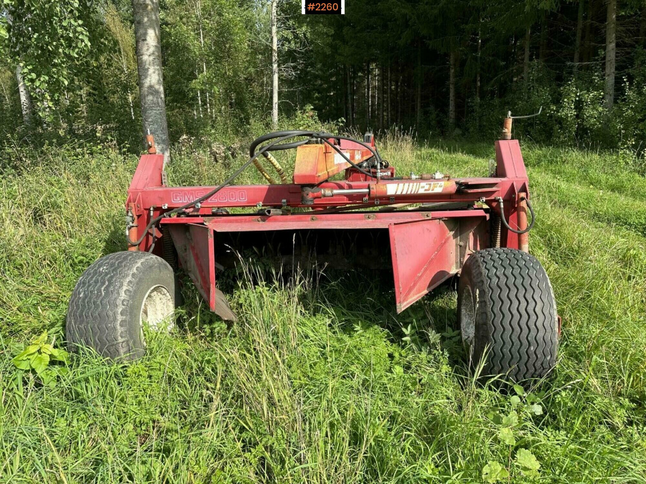 Rotary mower, JF GMS 2800 - Hay and forage equipment: picture 4 Rotary mower, JF GMS 2800 - Hay and forage equipment: picture 4