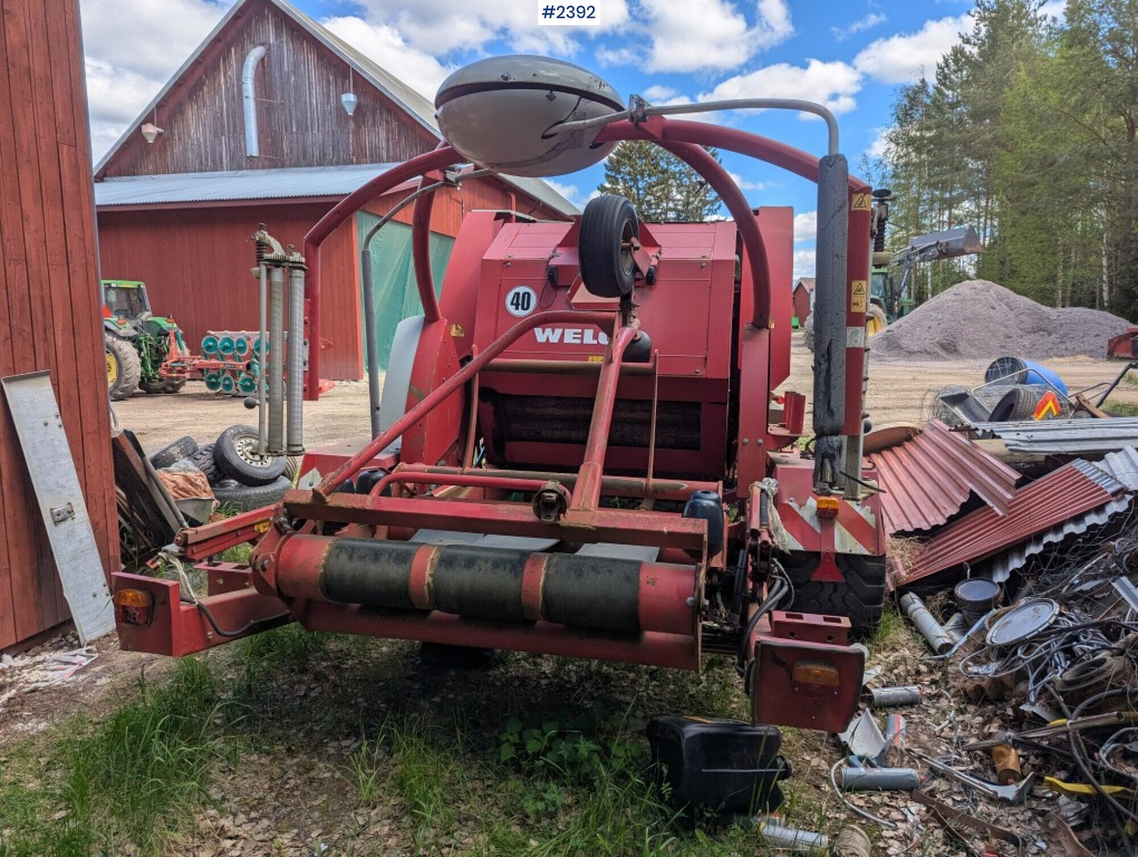 Round baler / Combination baler Welger double action 220 profi - Hay and forage equipment: picture 4 Round baler / Combination baler Welger double action 220 profi - Hay and forage equipment: picture 4