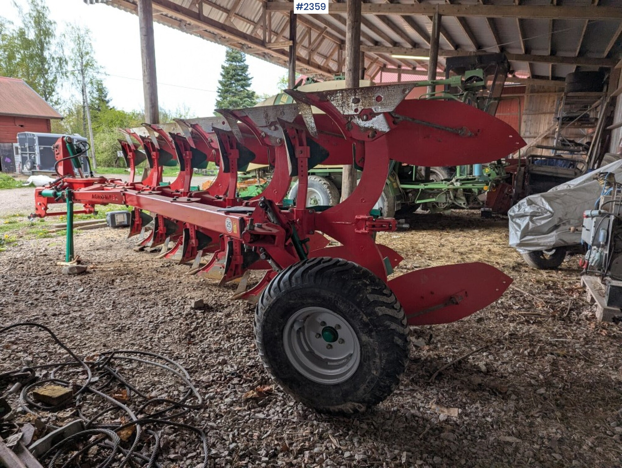 Soil tillage equipment Toggle plow 5-blade, Agro-Masz PO5 Pro: picture 7