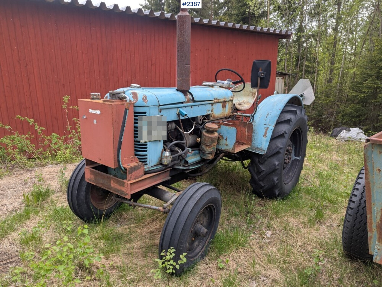 Tractor Bolinder-Munktell BM36 - Farm tractor: picture 1 Tractor Bolinder-Munktell BM36 - Farm tractor: picture 1