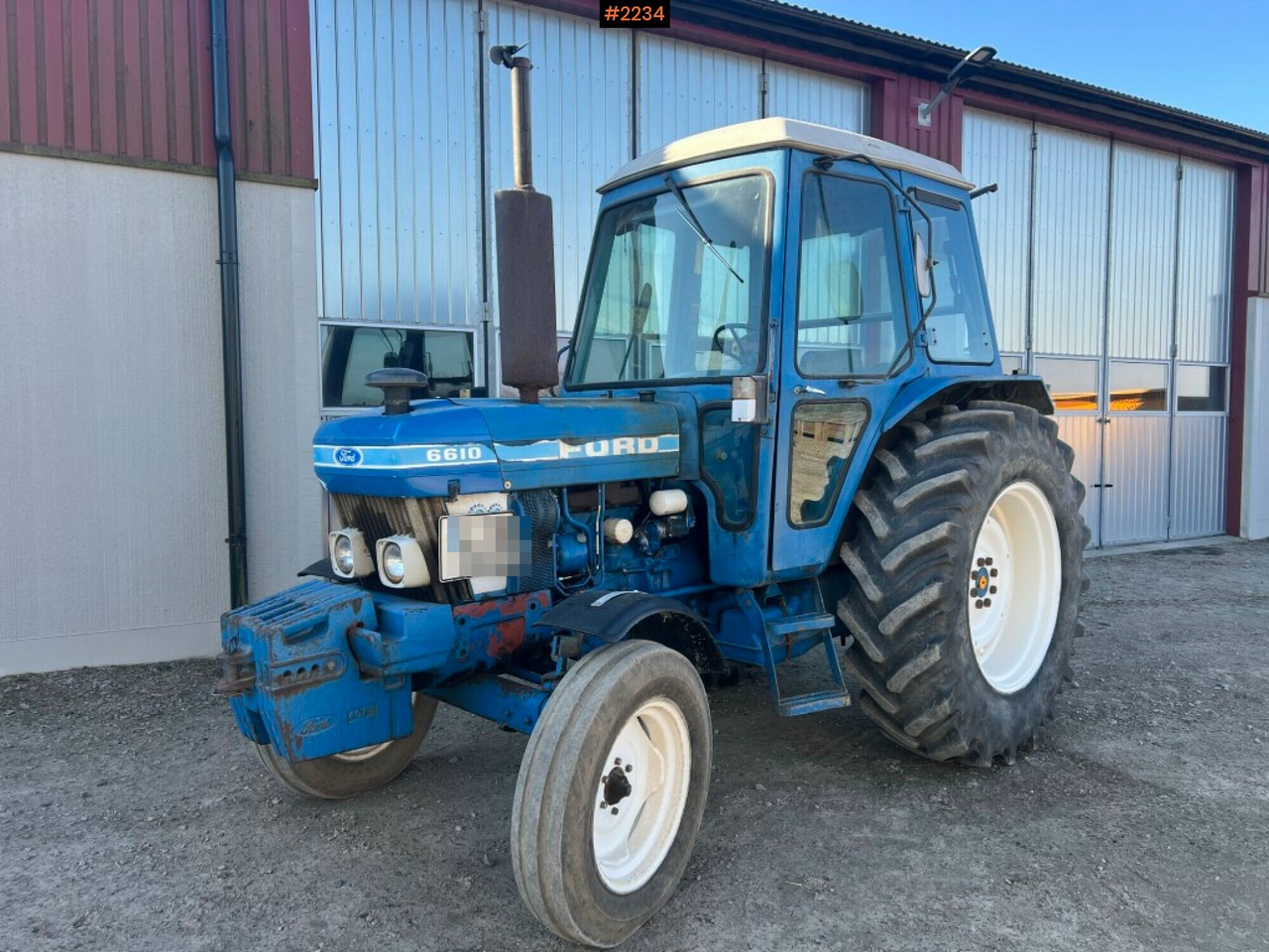 Tractor- Ford 6610 - Farm tractor: picture 1 Tractor- Ford 6610 - Farm tractor: picture 1