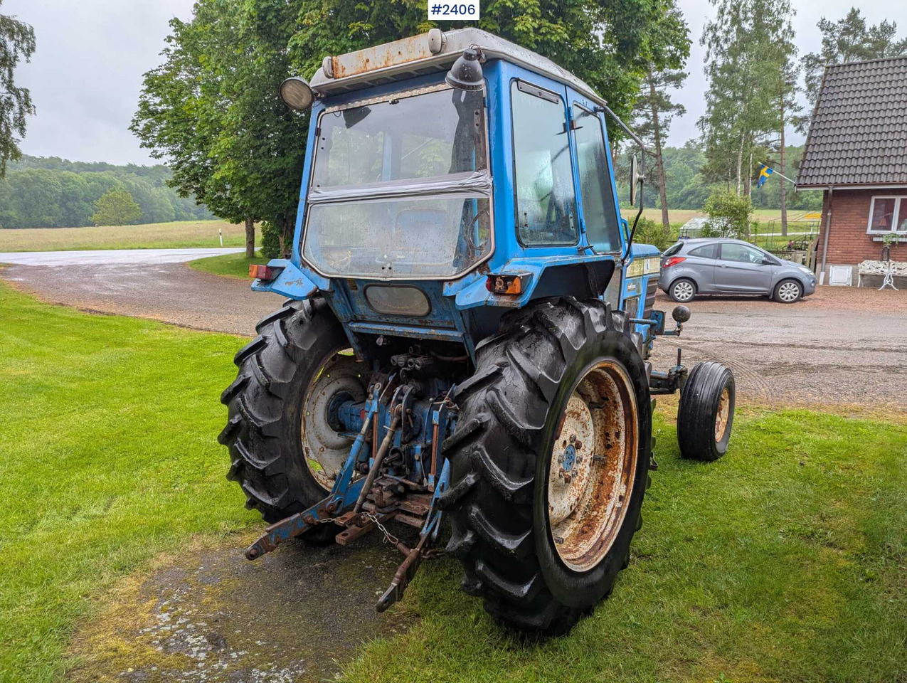 Tractor, Ford 7700 (Video) - Farm tractor: picture 5 Tractor, Ford 7700 (Video) - Farm tractor: picture 5