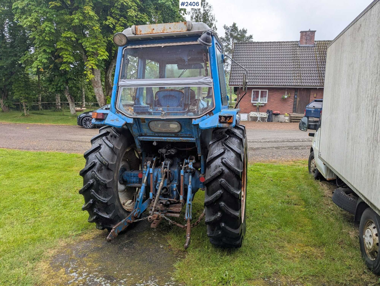 Tractor, Ford 7700 (Video) - Farm tractor: picture 4 Tractor, Ford 7700 (Video) - Farm tractor: picture 4