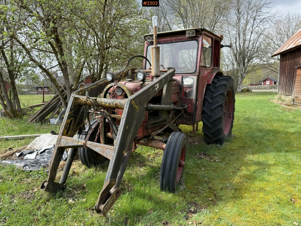 Tractor, Volvo BM 350 - Farm tractor: picture 1 Tractor, Volvo BM 350 - Farm tractor: picture 1