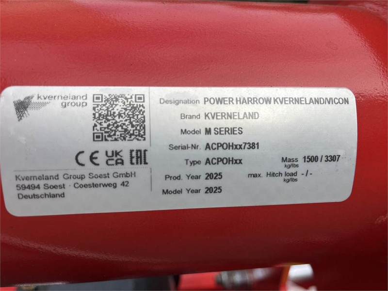 Power harrow Kverneland M serie: picture 6