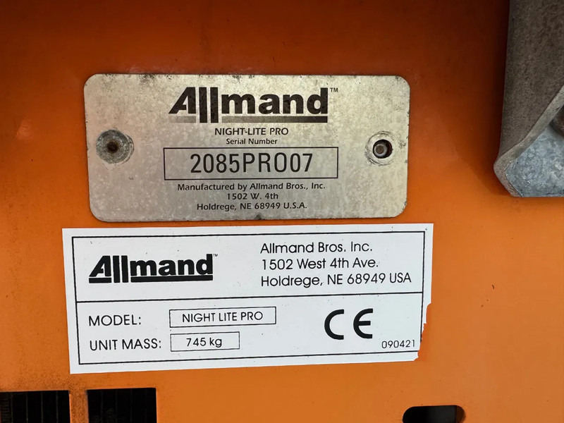 Lighting tower Doosan Allmand Night-Light Pro mobiele lichtmast LED: picture 14