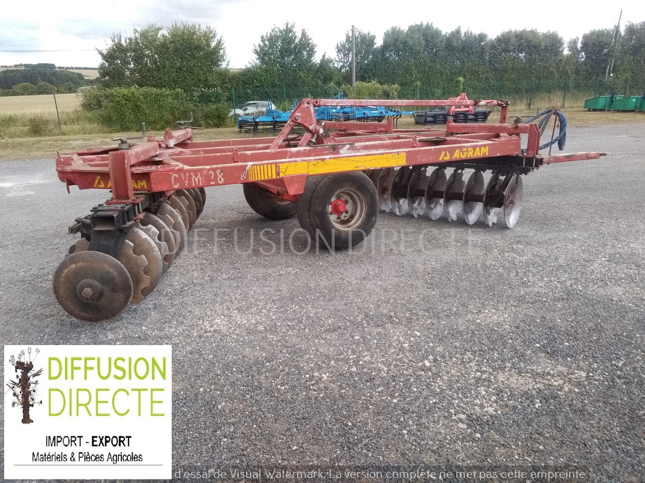 AGRAM COVER CROP CVM 28-26 - Disc harrow: picture 1 AGRAM COVER CROP CVM 28-26 - Disc harrow: picture 1