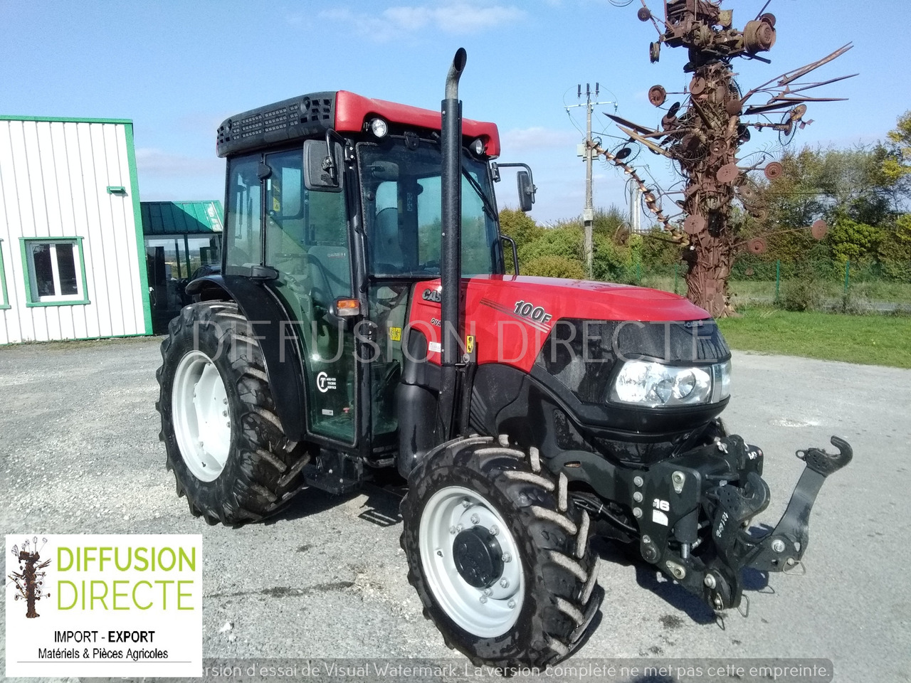 CASE IH TRACTEUR AGRICOLE QUANTUM 100 F - Farm tractor: picture 1 CASE IH TRACTEUR AGRICOLE QUANTUM 100 F - Farm tractor: picture 1