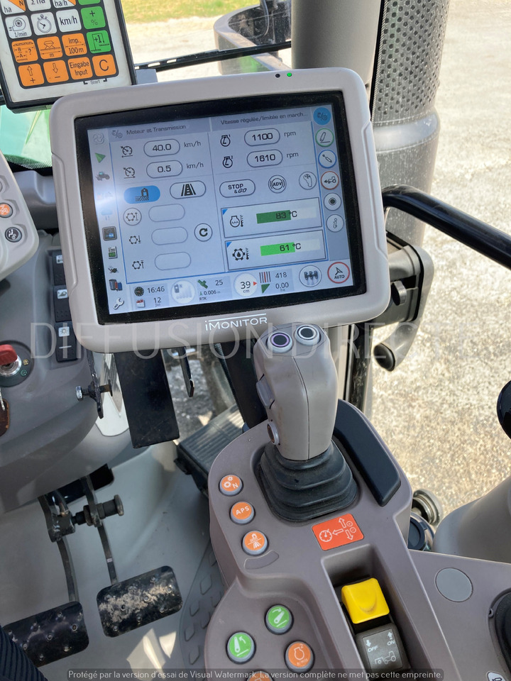 Farm tractor DEUTZ-FAHR TRACTEUR AGRICOLE 6125 C RV SHIFT: picture 6 Farm tractor DEUTZ-FAHR TRACTEUR AGRICOLE 6125 C RV SHIFT: picture 6