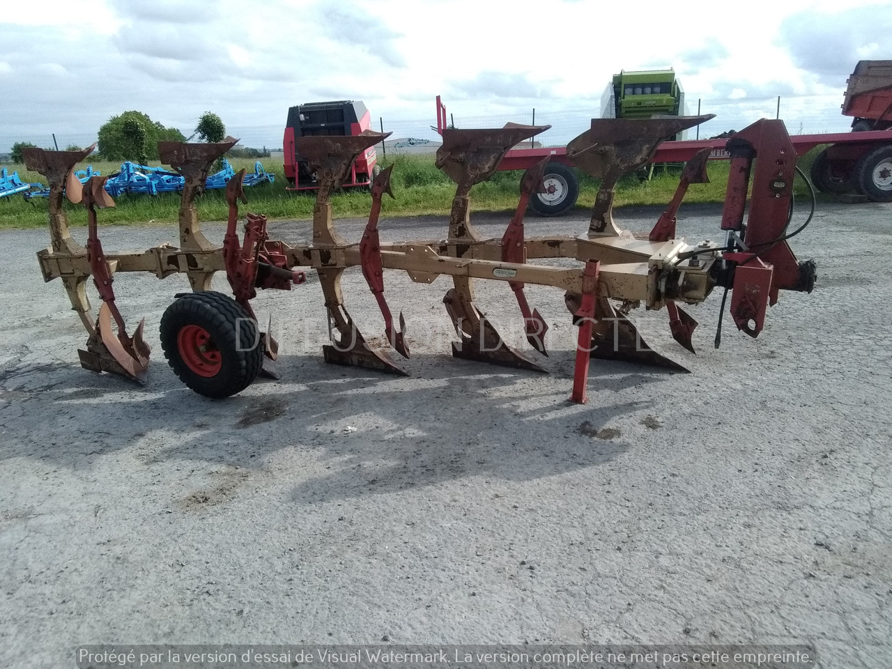 GOIZIN CHARRUE 744-14 HLL - Plow: picture 2 GOIZIN CHARRUE 744-14 HLL - Plow: picture 2