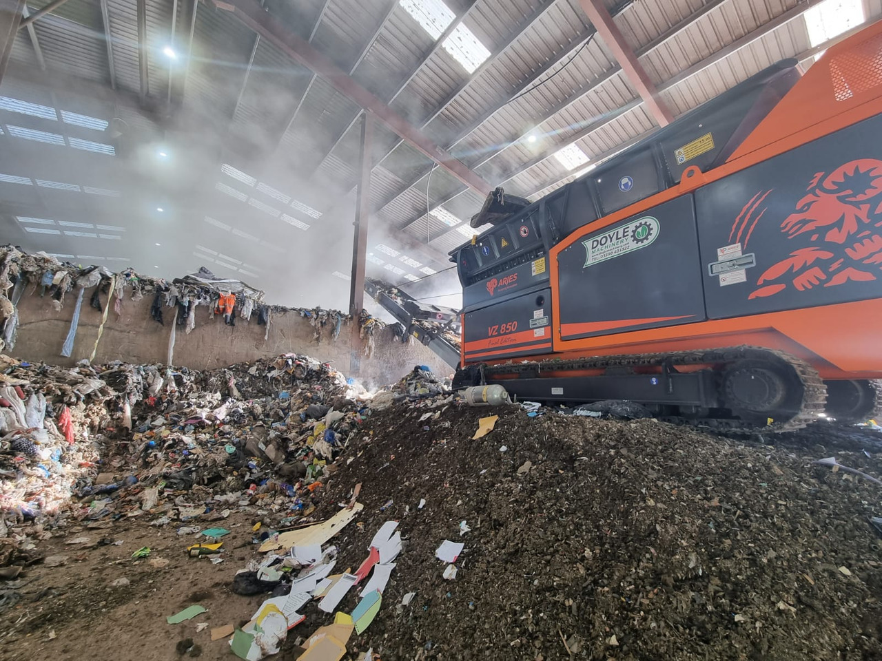 Arjes VZ850DK - Industrial waste shredder: picture 3 Arjes VZ850DK - Industrial waste shredder: picture 3