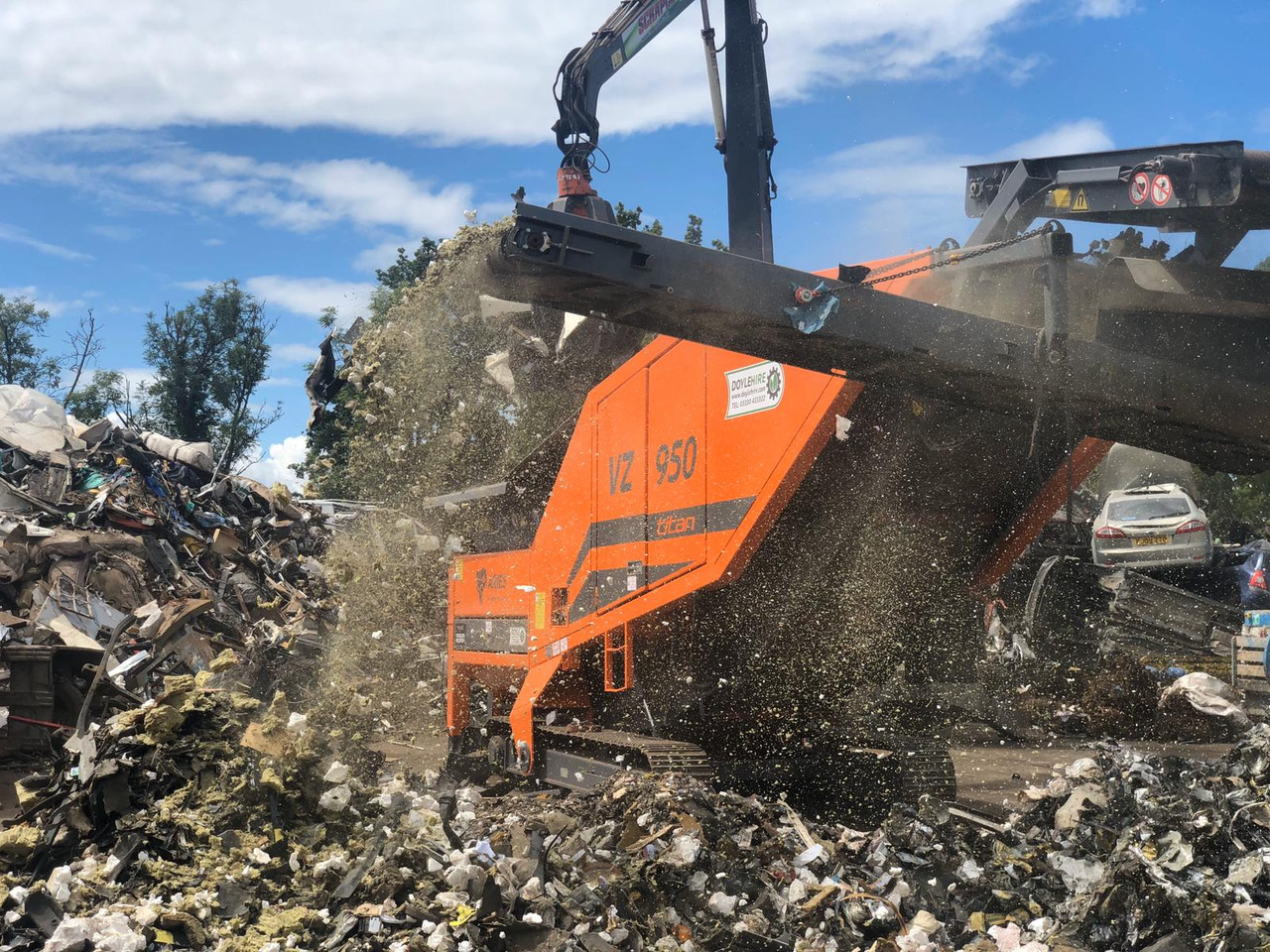 Arjes VZ950 Titan - Industrial waste shredder: picture 5 Arjes VZ950 Titan - Industrial waste shredder: picture 5