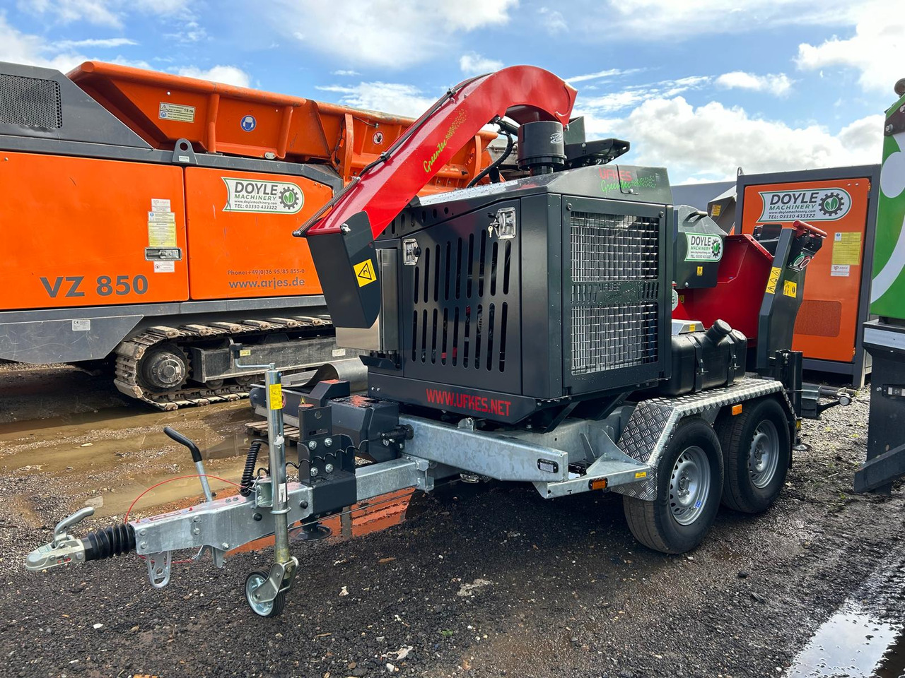 UFKES Greentec Jaguar 40-80 3.5T - Forestry equipment, Trailer: picture 1 UFKES Greentec Jaguar 40-80 3.5T - Forestry equipment, Trailer: picture 1