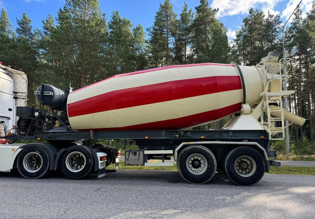Liebherr12m3 Perävaunu - Concrete mixer semi-trailer: picture 1 Liebherr12m3 Perävaunu - Concrete mixer semi-trailer: picture 1