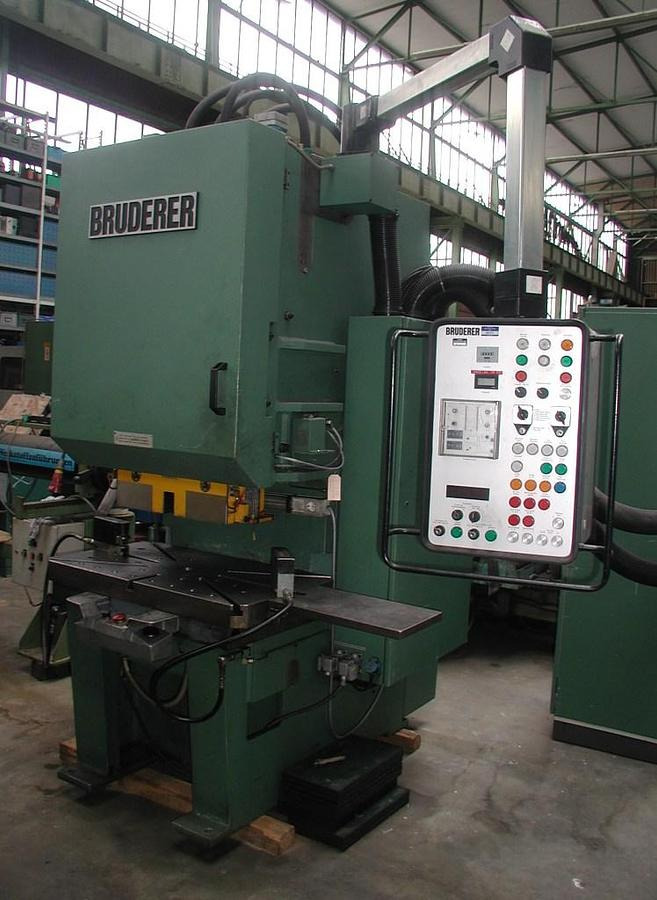 Kniehebelpresse BRUDERER - Metalworking machinery: picture 3 Kniehebelpresse BRUDERER - Metalworking machinery: picture 3