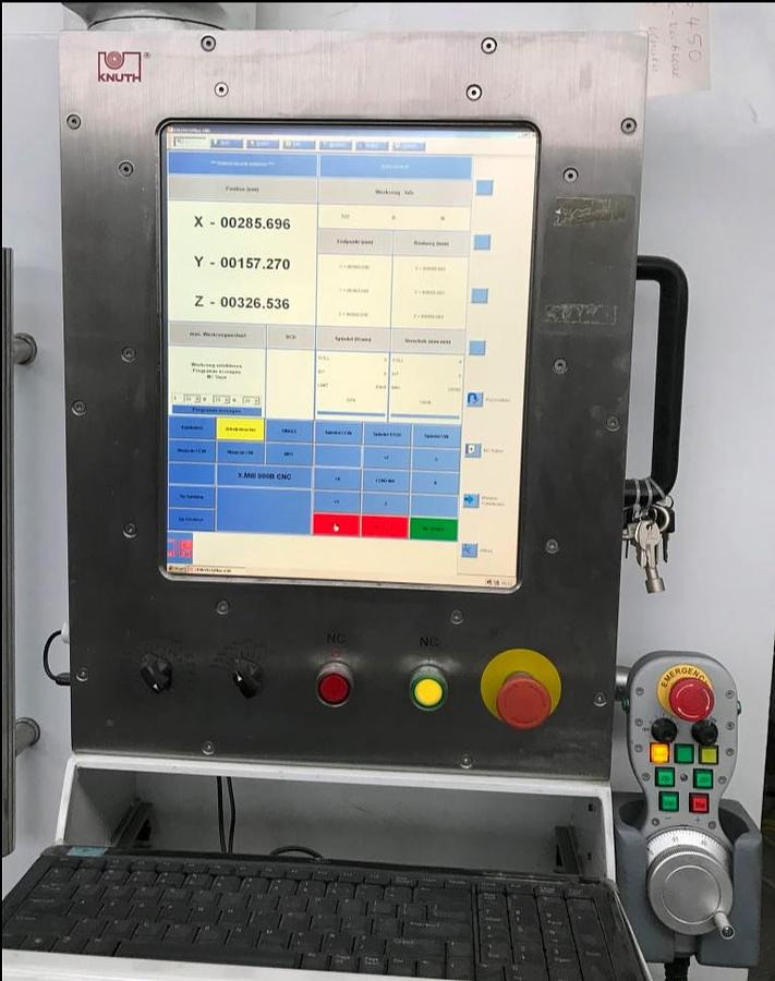 Vertikal-Bearbeitungszentrum KNUTH - CNC machining center: picture 5 Vertikal-Bearbeitungszentrum KNUTH - CNC machining center: picture 5