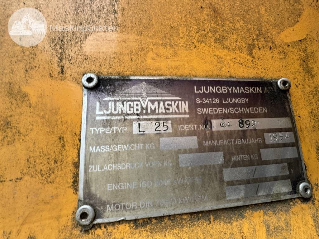 Wheel loader Ljungby L 25: picture 9