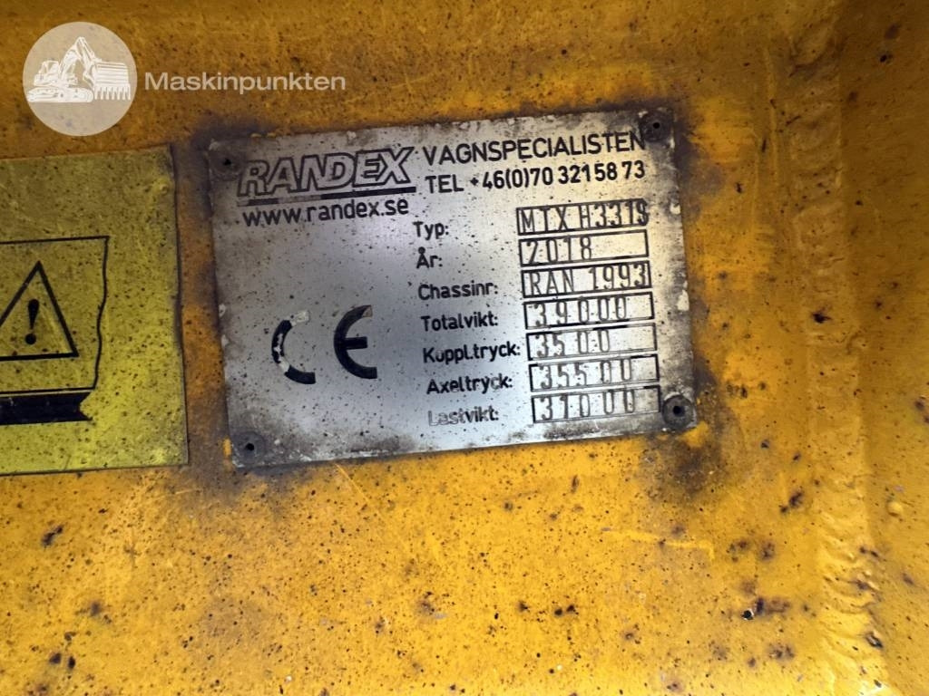 Low loader trailer Randex Mtxh 3319: picture 8