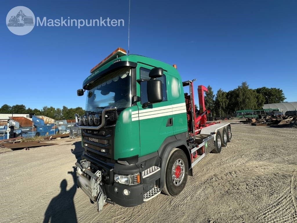 Scania R 580 LB - Hook lift truck: picture 1 Scania R 580 LB - Hook lift truck: picture 1