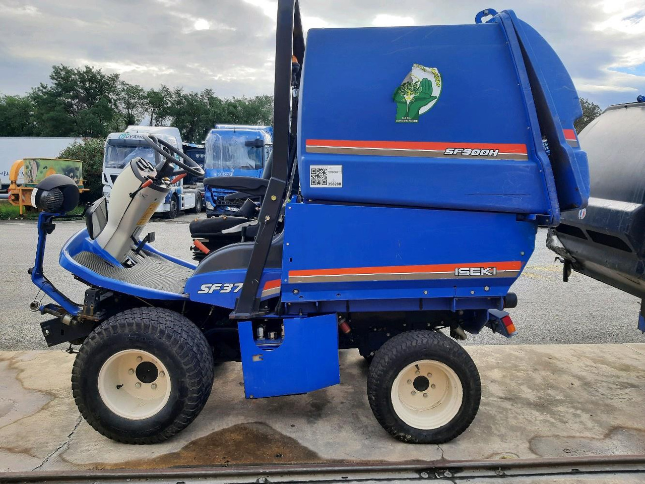 Garden mower ISEKI SF370: picture 8