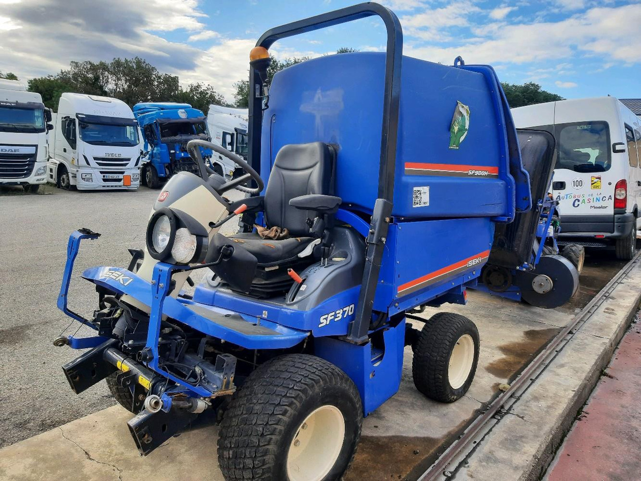 Garden mower ISEKI SF370: picture 9