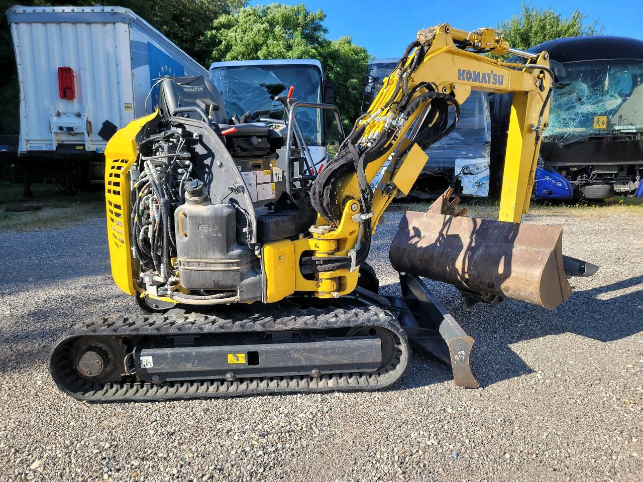 KOMATSU MINI PELLE FC 24 MR-5 - Mini excavator: picture 3 KOMATSU MINI PELLE FC 24 MR-5 - Mini excavator: picture 3