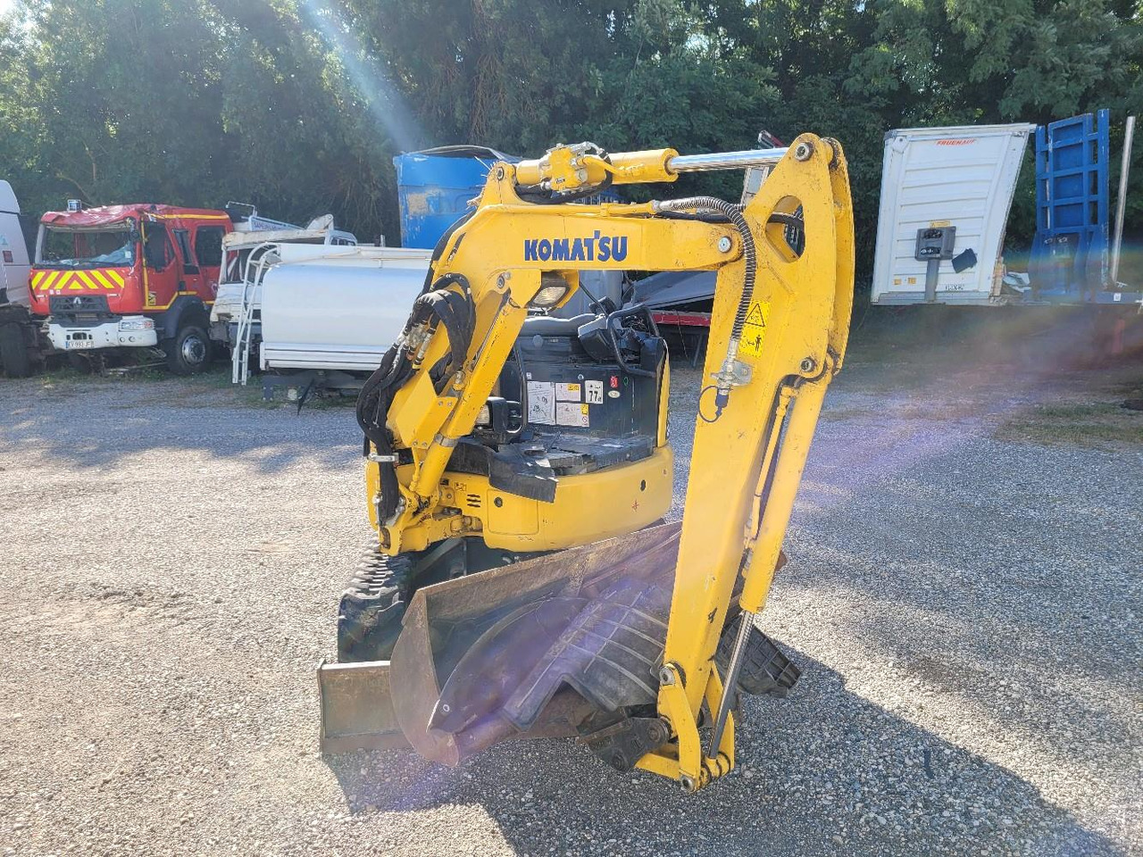 KOMATSU MINI PELLE FC 24 MR-5 - Mini excavator: picture 2 KOMATSU MINI PELLE FC 24 MR-5 - Mini excavator: picture 2