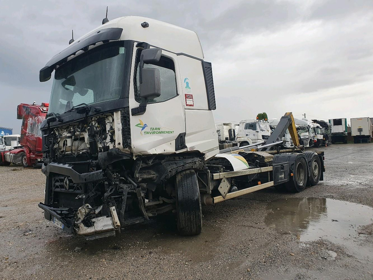 Hook lift truck RENAULT C 480 P6X2 AMPIROLL: picture 8